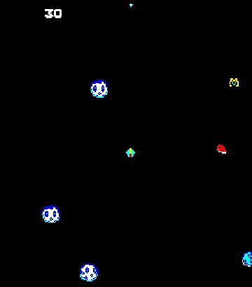 Meteoroids screen shot game playing